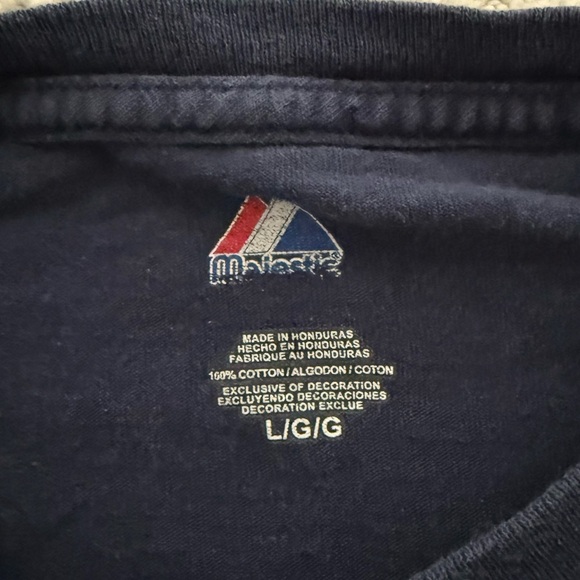 MAJESTIC NEW YORK YANKEES ROBINSON CANO PLAYER T-SHIRT KID’S LARGE VTG - Picture 4 of 5